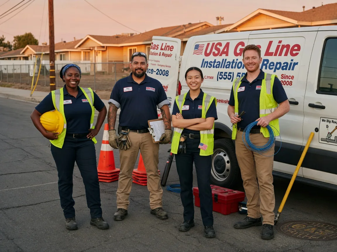 Gas Line Installation company in Wheelock, TX